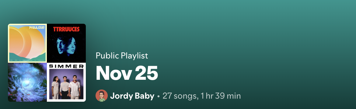 PLOTM Nov 2025